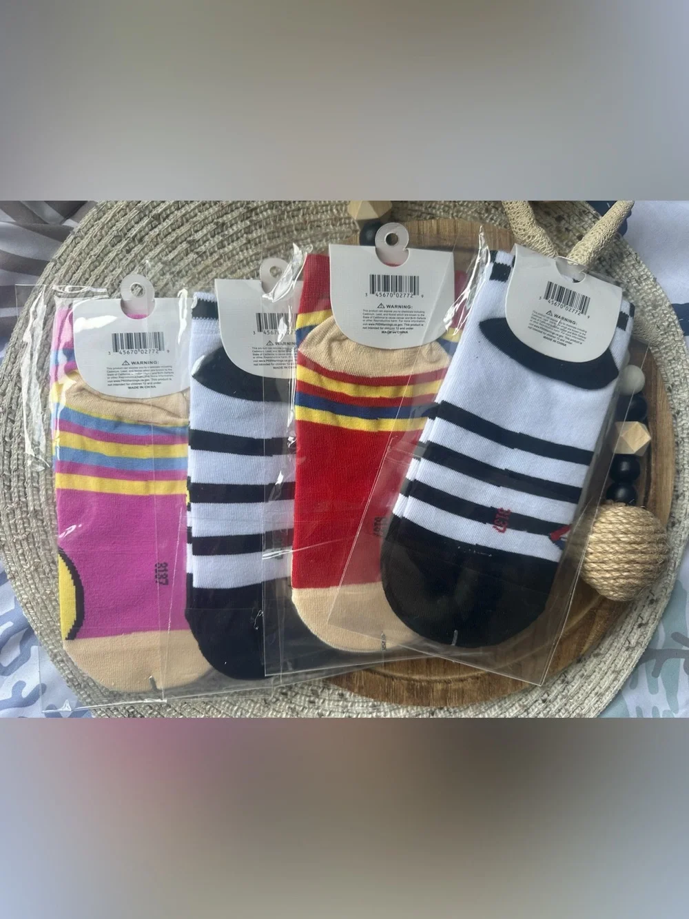 Novelty Video Game Character Crew Socks - Multicolor NWT Set of 4